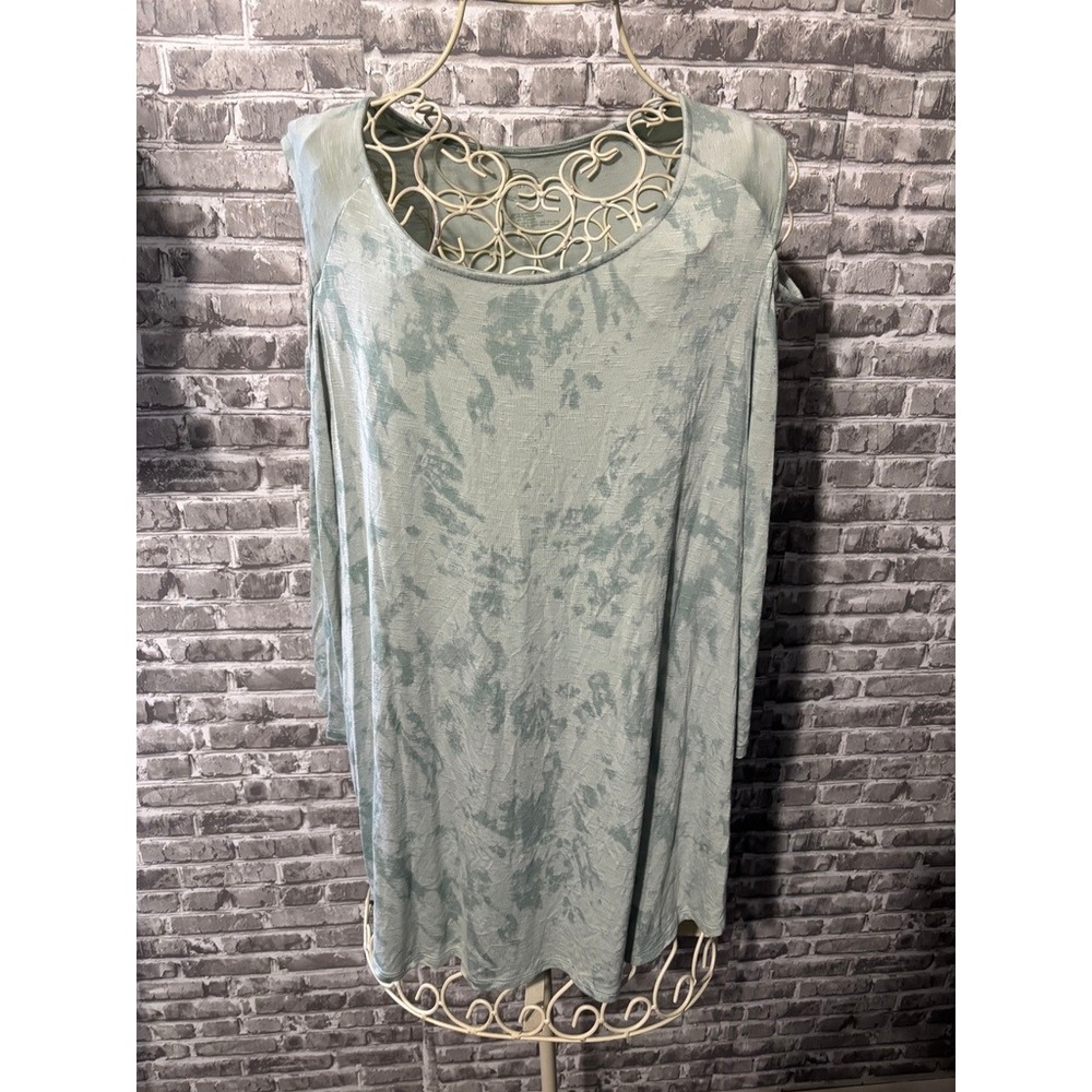 Maurices Mint Cold‎ Shoulder Top